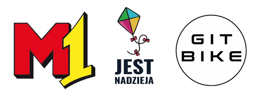 Organizatorzy: M1, Fundacja Jest Nadzieja i Git Bike